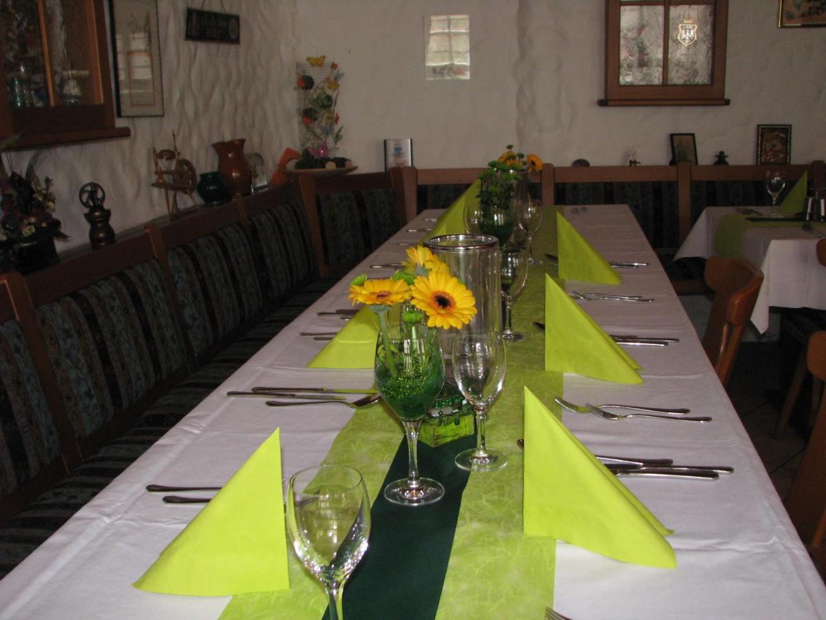 Restaurant / Pension Mainzer Tor 알스펠트 외부 사진